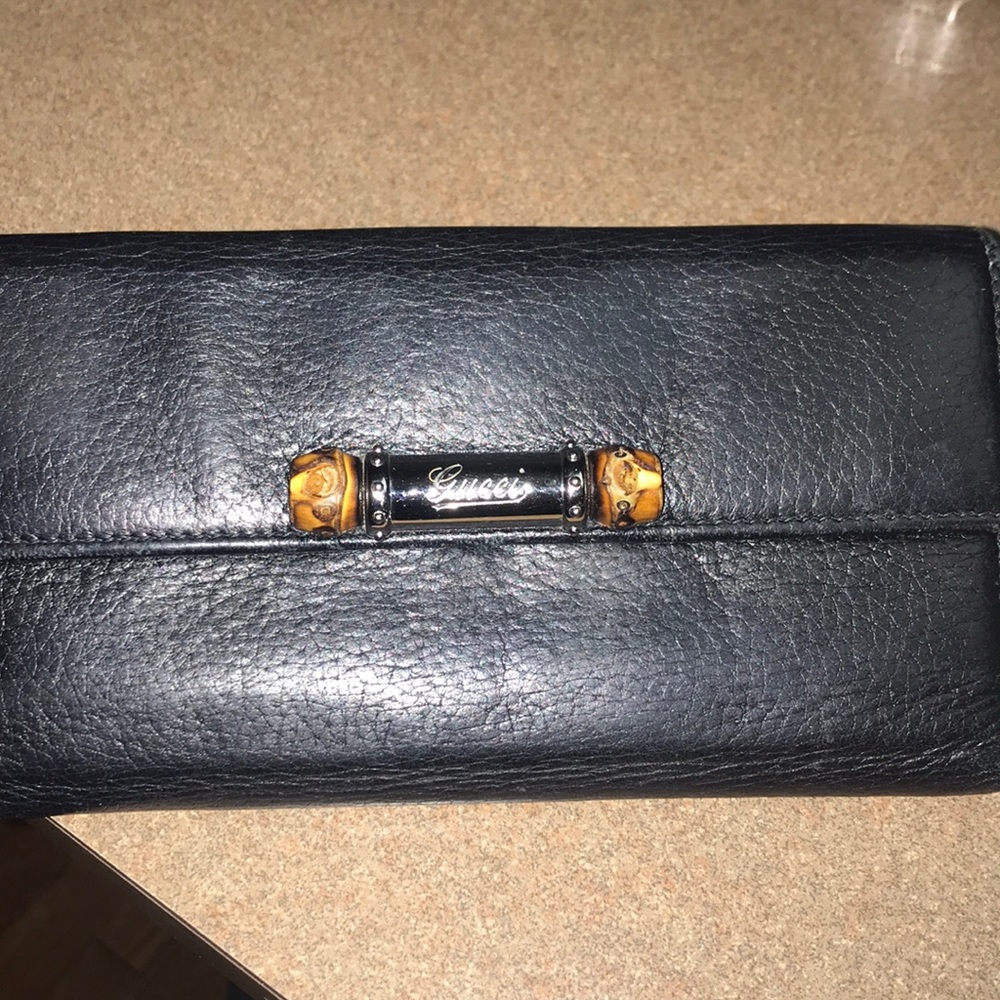 Gucci Bamboo Tom Ford Leather Wallet